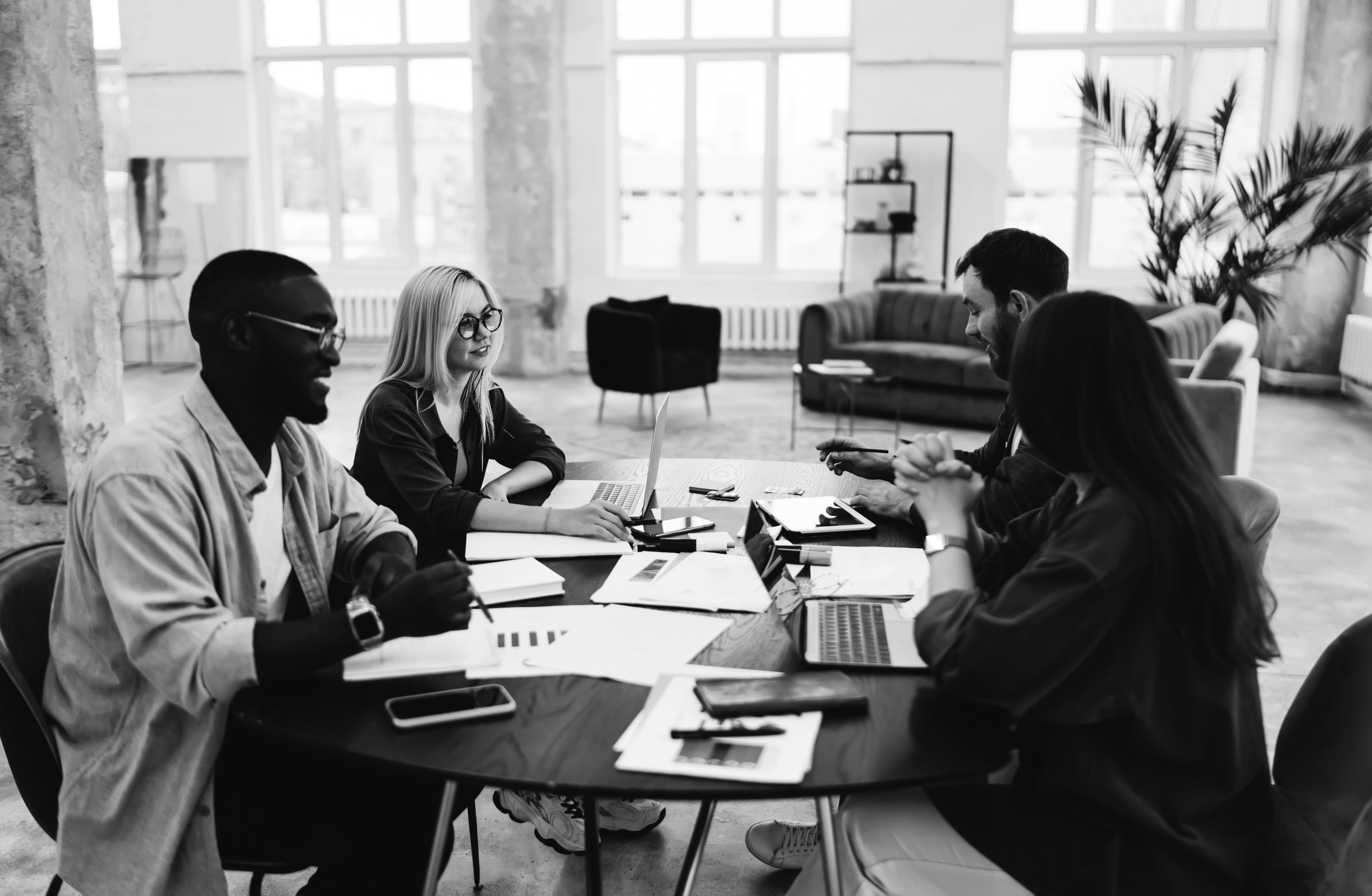 Creative Business Team Working Together